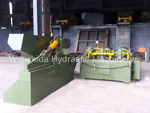 Q43-2500 hydraulic metal shear